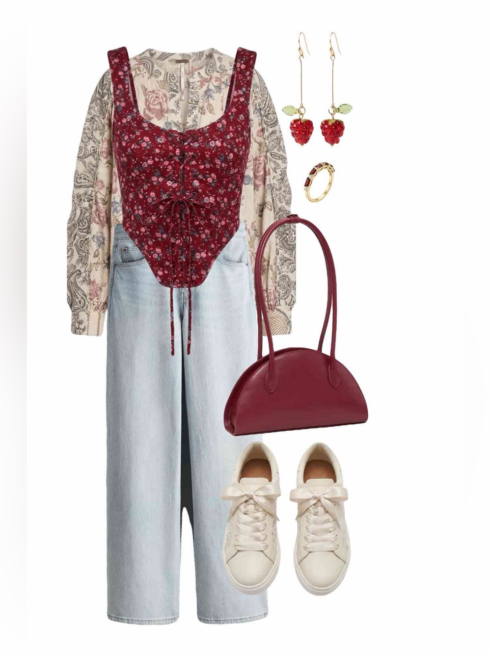 Free People Maraya printed top
